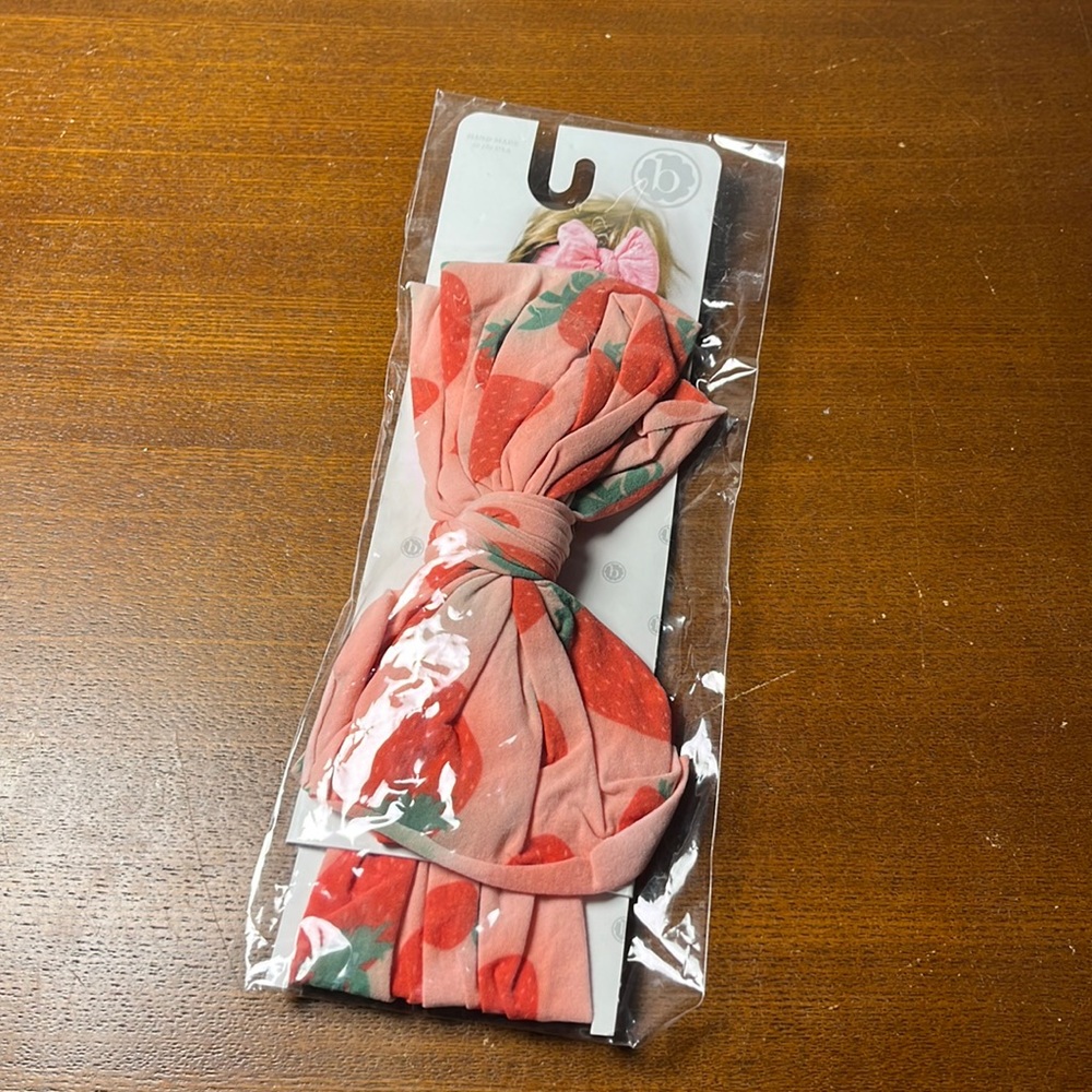 Baby Bling strawberry Headband